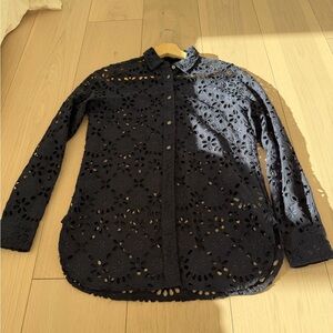 [J Crew] Navy Blouse